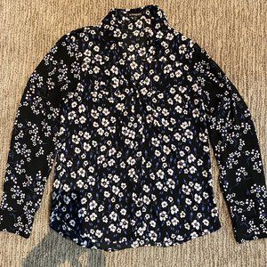 Size Small Express Floral Button Up Top